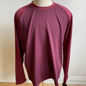 MPG Bnwt Mens Long Sleeve Striped Shirt Xxlarge